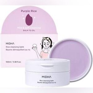 MIDHA Purple Vegan Rice Cleansing Balm